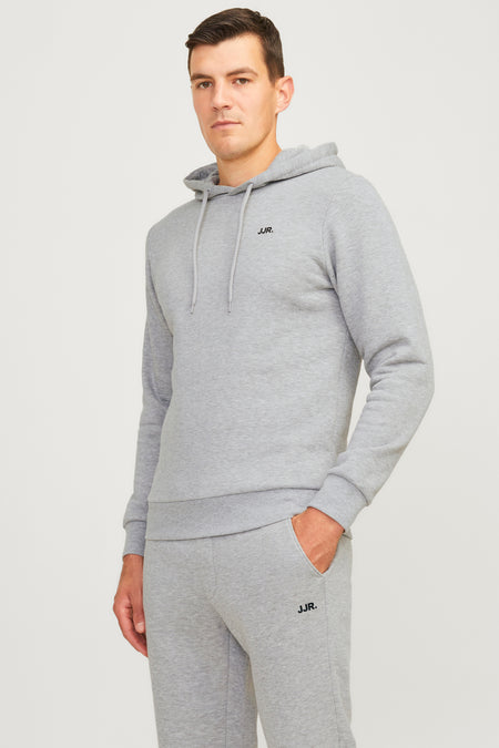 Sweater met kap Grijs - JJREBEL