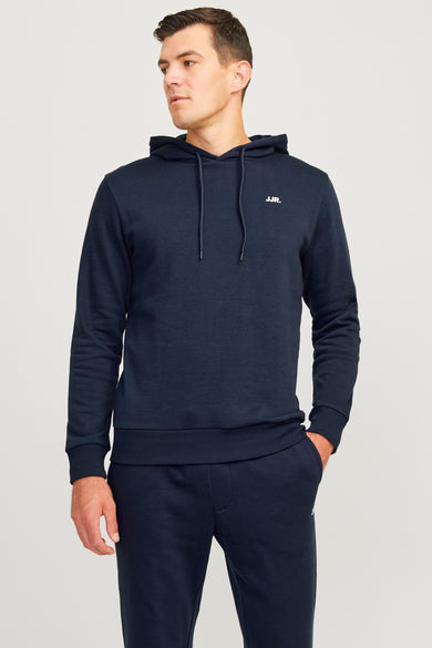Sweater met kap Blauw - JJREBEL