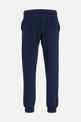 Pantalon de jogging bleu de JJREBEL, avec une taille élastique et une poche arrière.