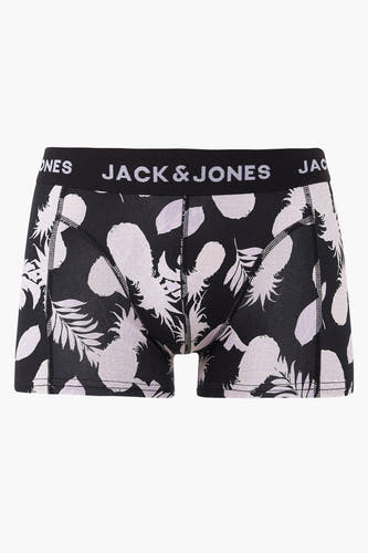 Multikleurige boxershort van ACCESSORIES BY JACK & JONES, met een print van ananassen en bladeren.
