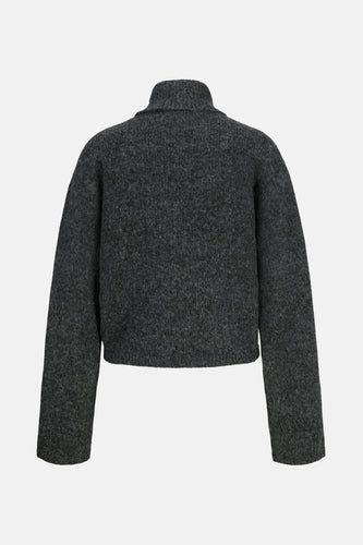 Trui met rolkraag grijs - JJXX