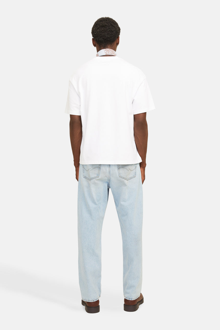 Jeans wide light blue denim - JACK & JONES JEANS INTELLIGENCE - JACK & JONES JEANS INTELLIGENCE