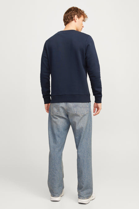 Sweater met ronde hals Blauw - ORIGINALS BY JACK & JONES