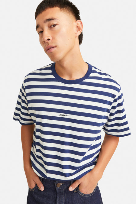 T-shirt (manches courtes) Bleu - ORIGINALS BY JACK & JONES