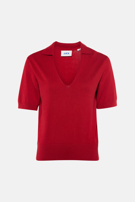Polo met korte mouwen - rood