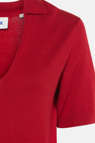 Polo met korte mouwen - rood