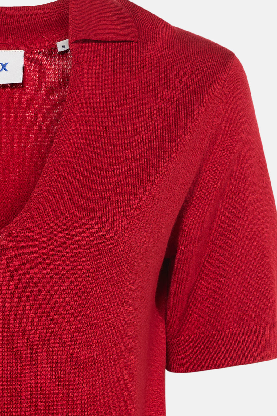 Polo met korte mouwen - rood