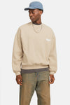 Sweat col O Beige - ORIGINALS BY JACK & JONES