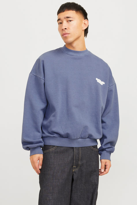Sweater met ronde hals Blauw - ORIGINALS BY JACK & JONES