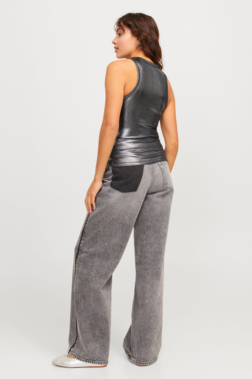 Tanktop Zilver - JJXX
