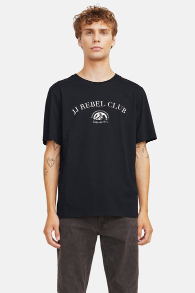 T-shirt (manches courtes) Noir - JJREBEL