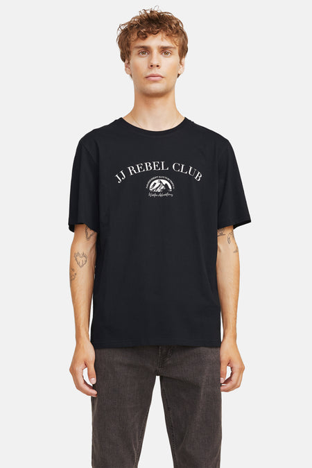 T-shirt (manches courtes) Noir - JJREBEL