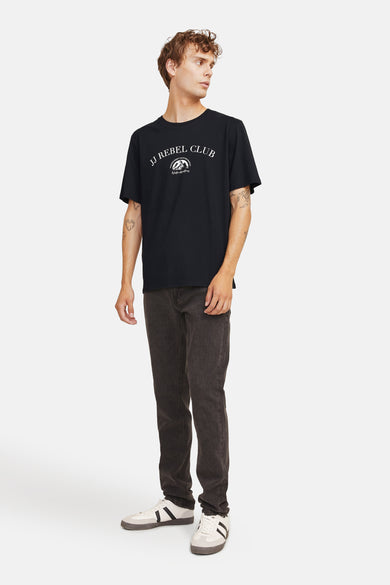 T-shirt (manches courtes) Noir - JJREBEL