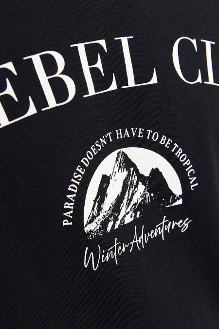 T-shirt à manches courtes - noir