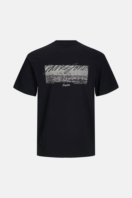 JCOCHARLIE BACK PRINT TEE SS CREW NECK