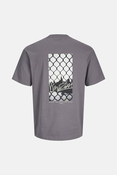 JCOCHARLIE BACK PRINT TEE SS CREW NECK