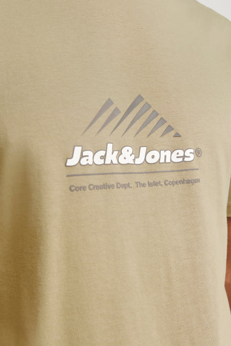 T-shirt (korte mouwen) Groen - CORE BY JACK & JONES