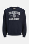 Sweat col O Bleu - PREMIUM BLUE by JACK & JONES