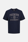T-shirt (manches courtes) Bleu - PREMIUM BLUE by JACK & JONES