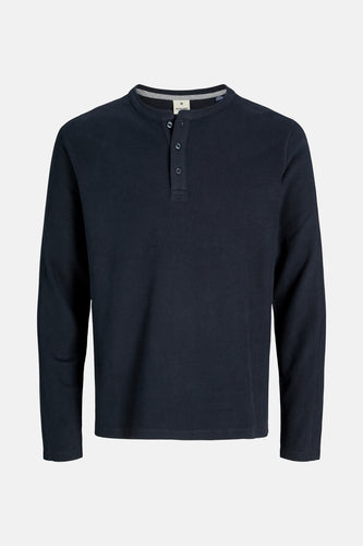 T-shirt à manches longues - Bleu foncé