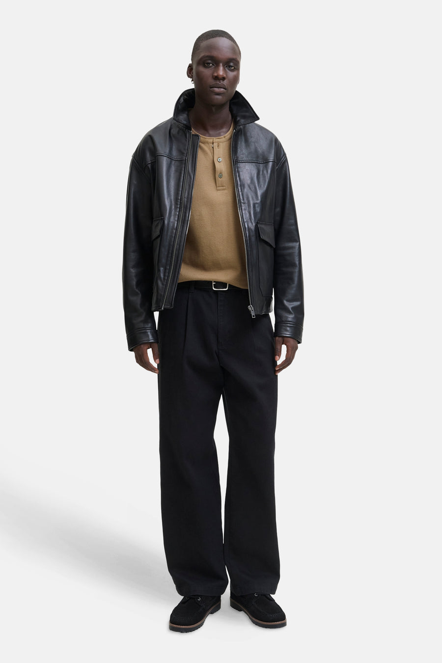 T-shirt à manches longues - brun