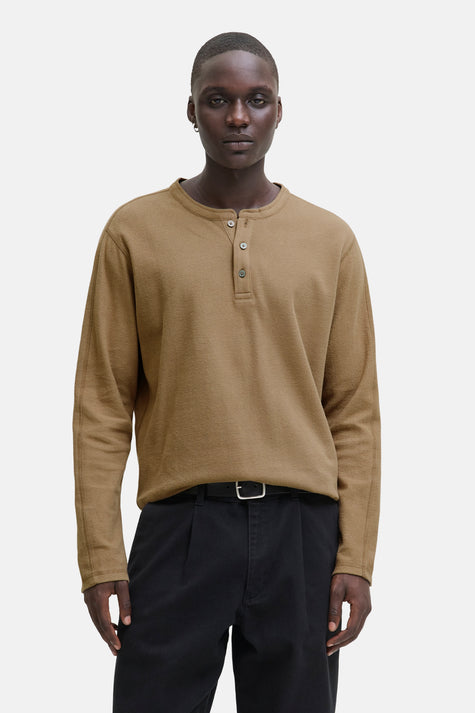 T-shirt (lange mouwen) bruin - PREMIUM BLUE by JACK & JONES
