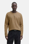 T-shirt (lange mouwen) bruin - PREMIUM BLUE by JACK & JONES