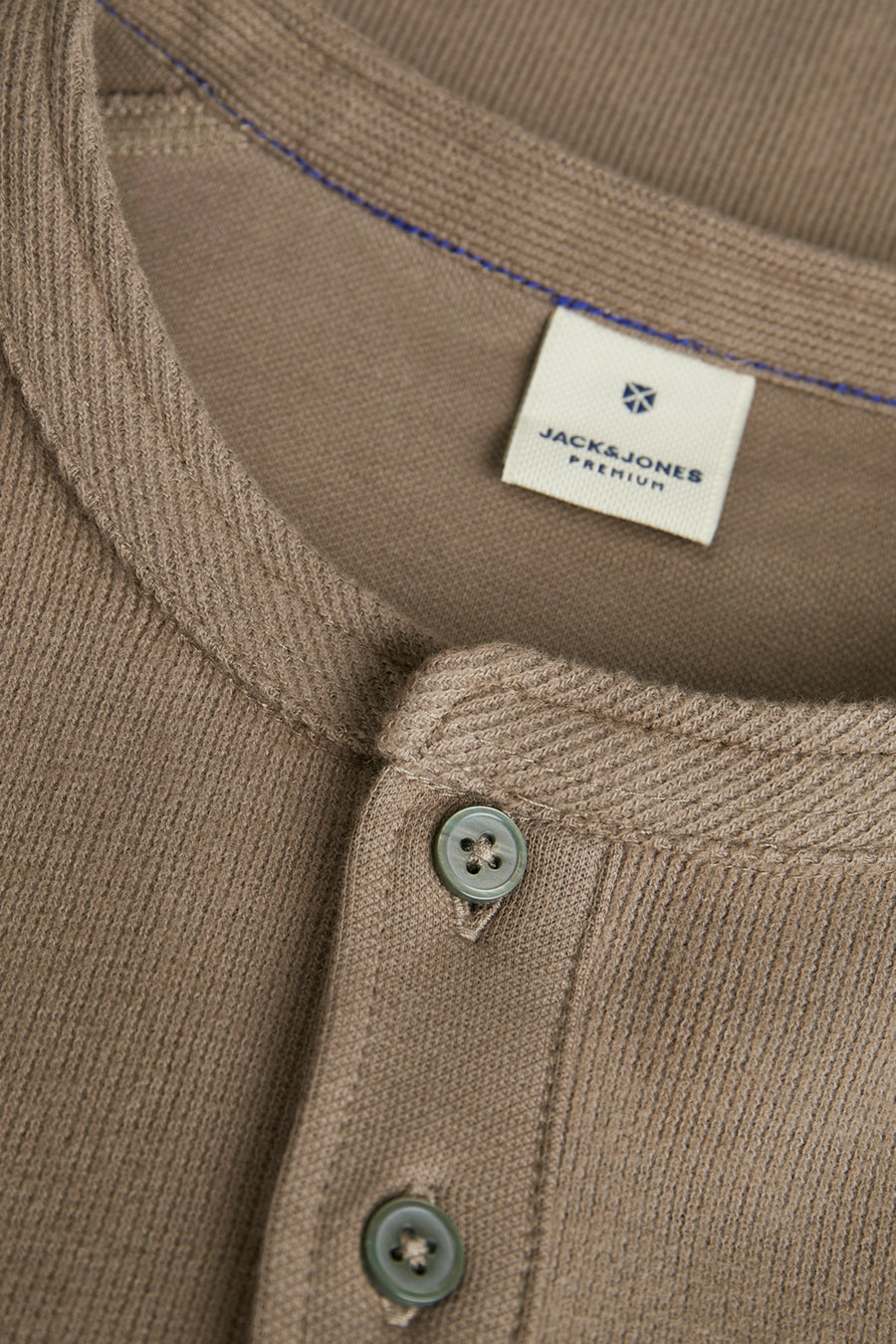 T-shirt met lange mouwen - bruin - PREMIUM BLUE by JACK & JONES