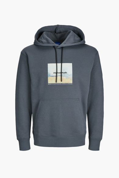 Sweat à capuche Gris - ORIGINALS BY JACK & JONES