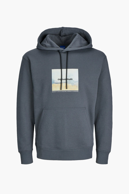Sweat à capuche Gris - ORIGINALS BY JACK & JONES