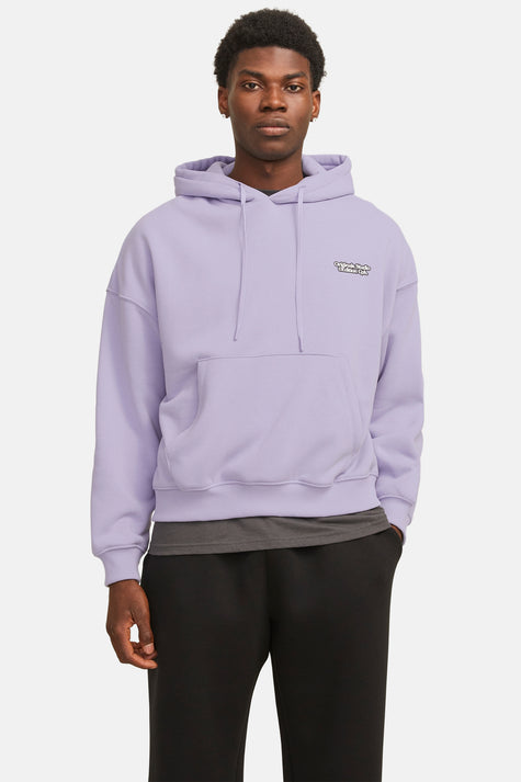 Sweater met kap Paars - ORIGINALS BY JACK & JONES