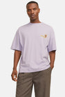 T-shirt (manches courtes) Mauve - ORIGINALS BY JACK & JONES