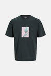 T-shirt (manches courtes) Vert - ORIGINALS BY JACK & JONES