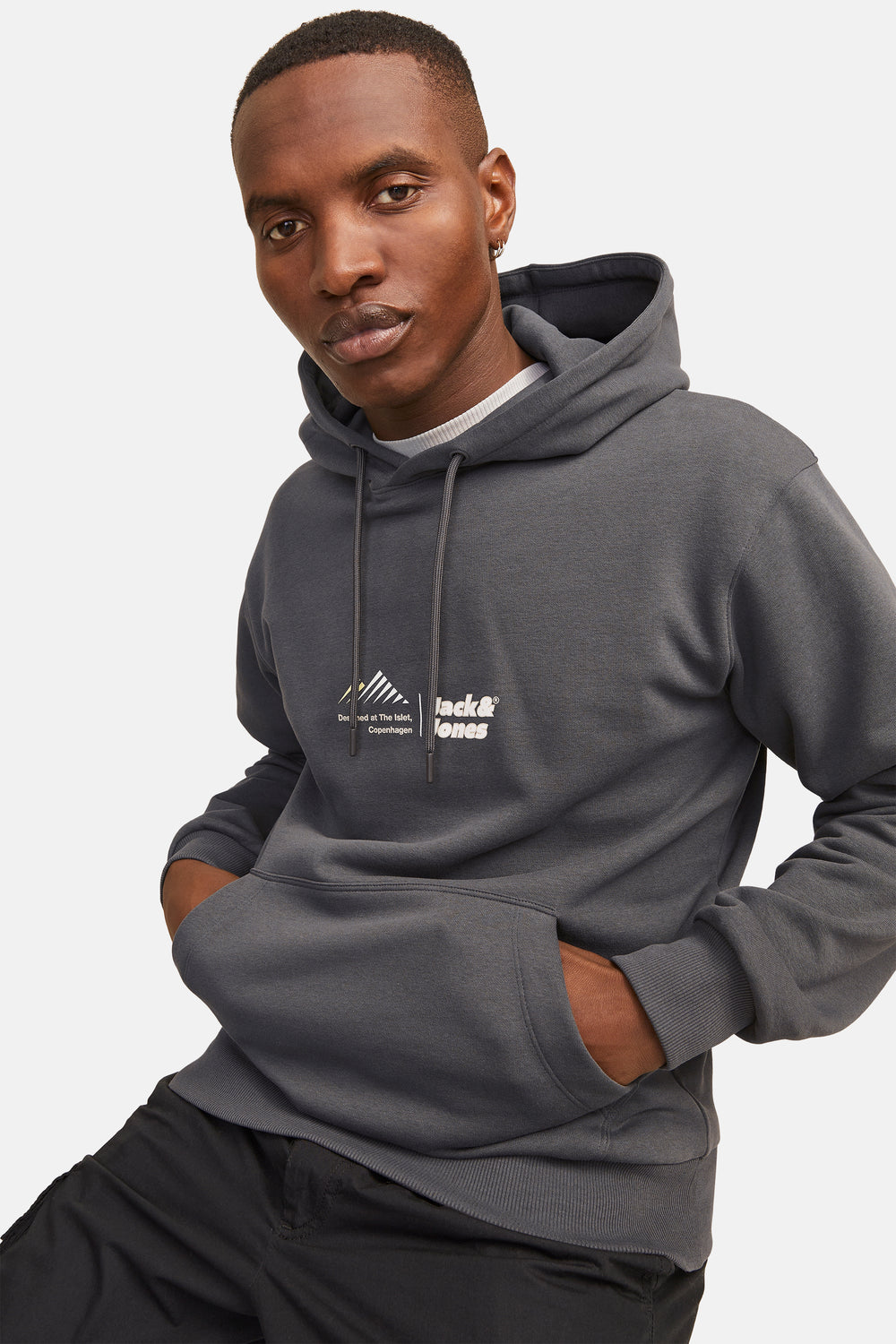 Sweater met kap Grijs - CORE BY JACK & JONES