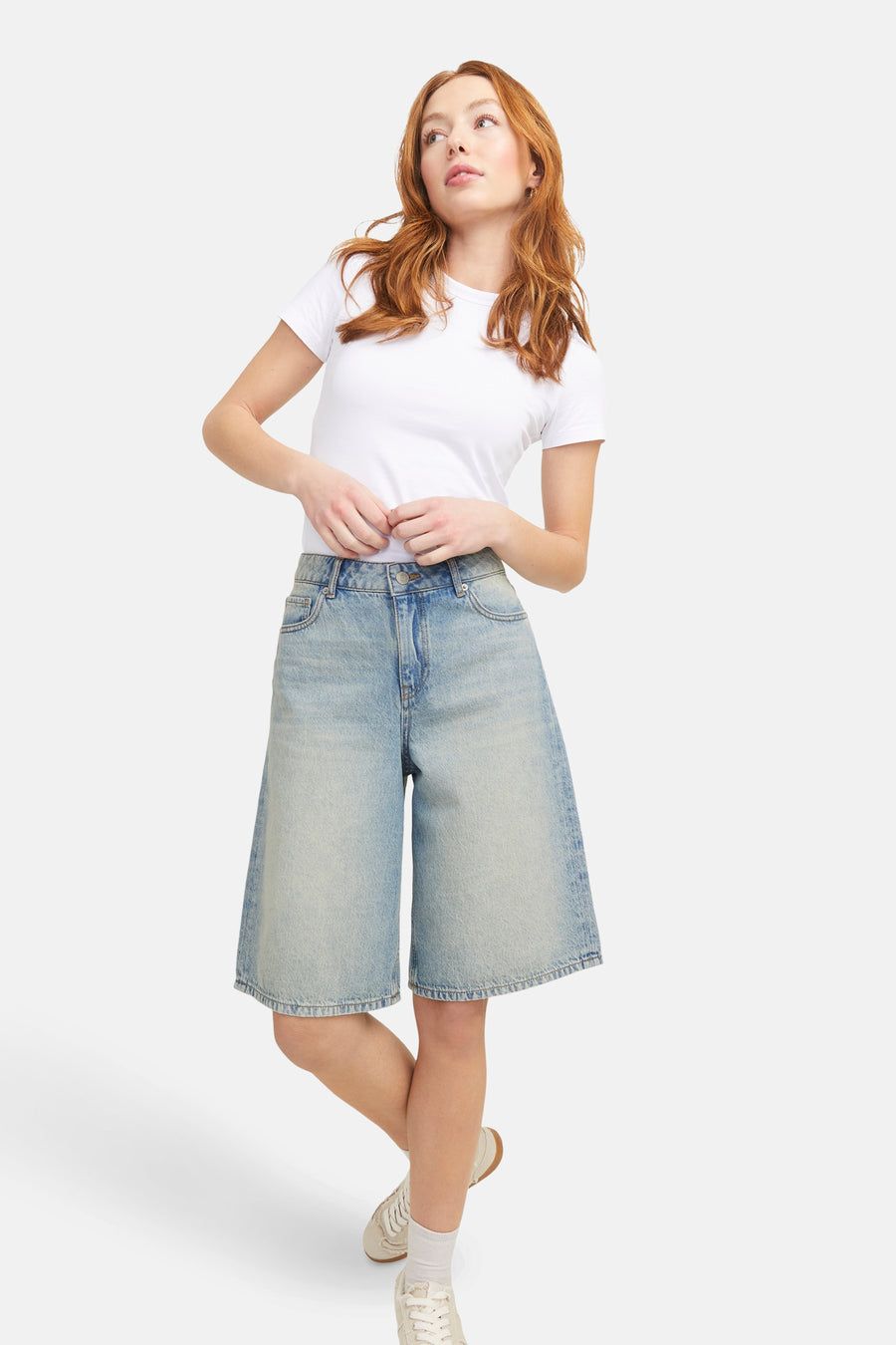 Short - light blue denim - JJXX