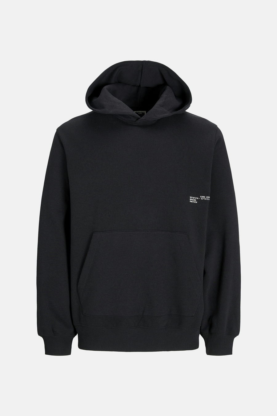 Sweater met kap zwart - CORE BY JACK & JONES - CORE BY JACK & JONES