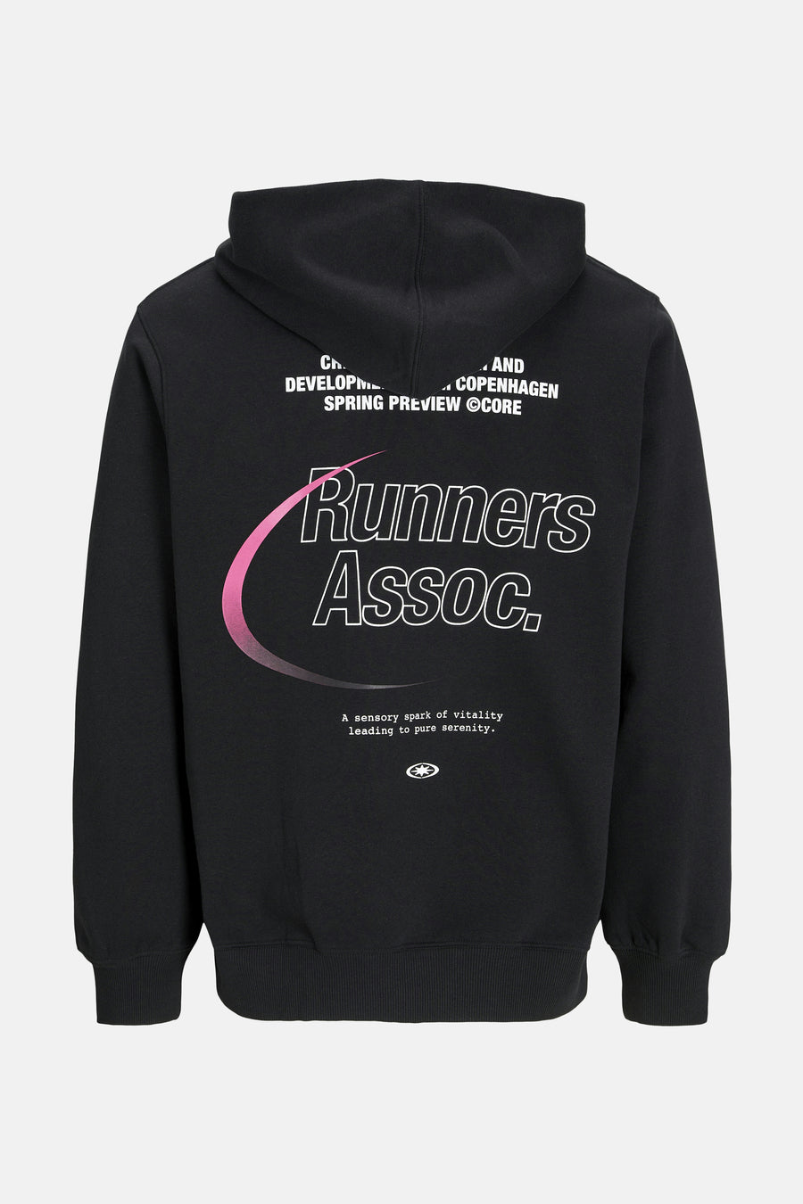 Sweater met kap zwart - CORE BY JACK & JONES - CORE BY JACK & JONES