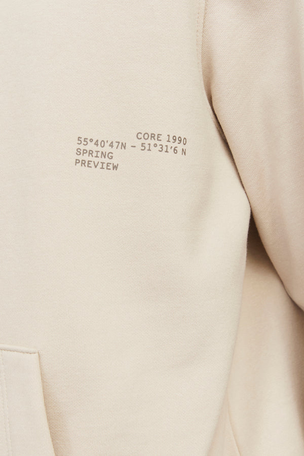 Sweater met kap Beige - CORE BY JACK & JONES