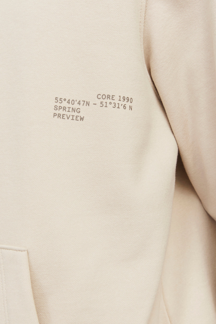 Sweater met kap beige - CORE BY JACK & JONES - CORE BY JACK & JONES