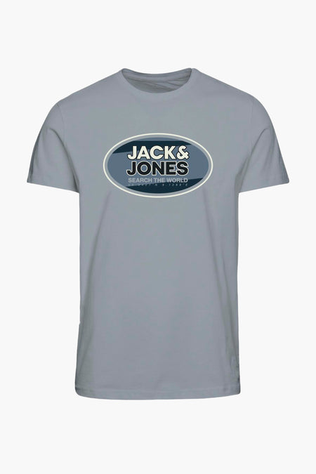 T-shirt met korte mouwen - grijs