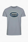 T-shirt met korte mouwen - grijs