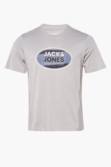 T-shirt met korte mouwen - grijs