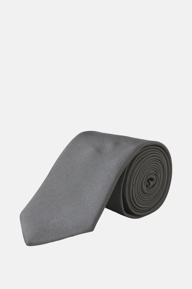 Daim gris d'ACCESSORIES BY JACK & JONES, présenté enroulé sur un fond blanc.