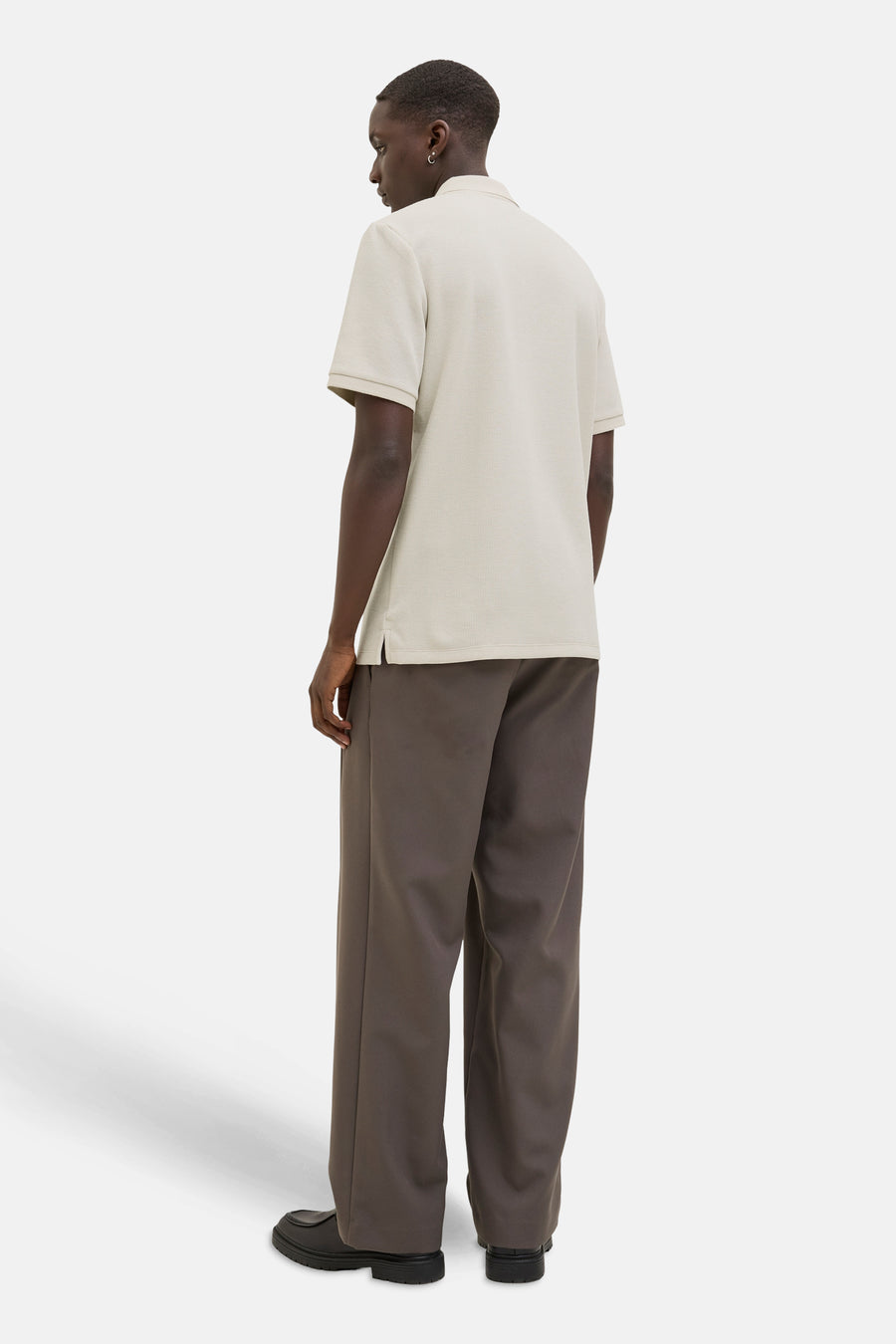 Polo met korte mouwen - beige - CORE BY JACK & JONES