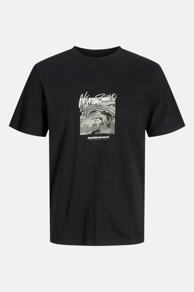 JCOALPHA PRINT TEE SS CREW NECK FST