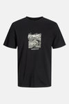JCOALPHA PRINT TEE SS CREW NECK FST
