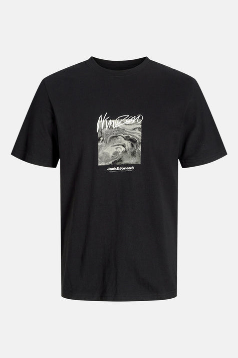 JCOALPHA PRINT TEE SS CREW NECK FST