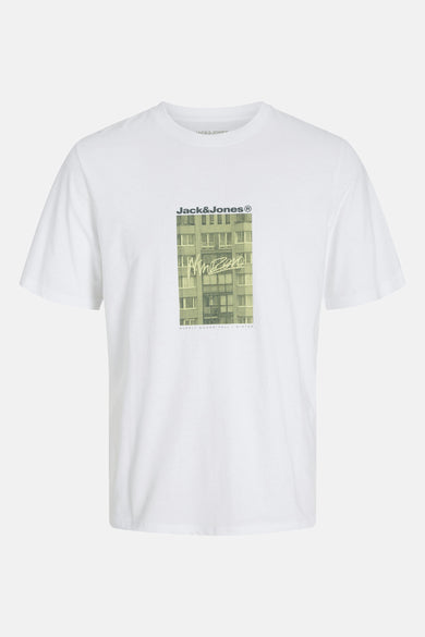 JCOALPHA PRINT TEE SS CREW NECK FST