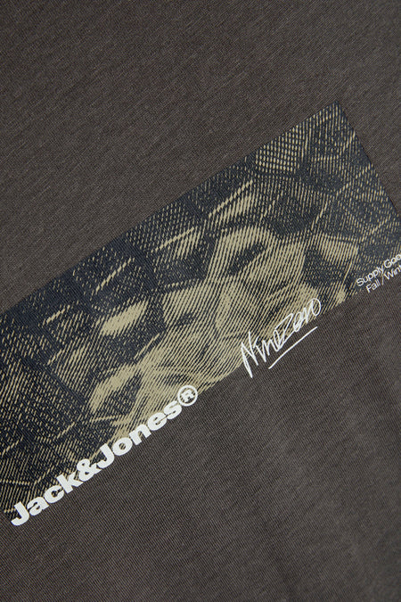 JCOALPHA PRINT TEE SS CREW NECK FST