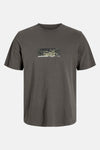JCOALPHA PRINT TEE SS CREW NECK FST